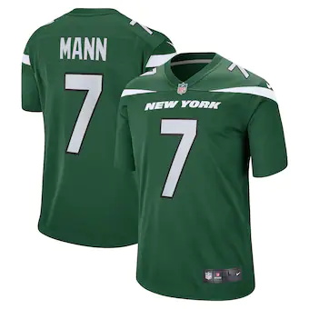 mens nike braden mann gotham green new york jets game jerse